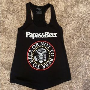 NWOT Papas & Beer tank